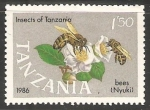 Stamps Tanzania -  Abeja
