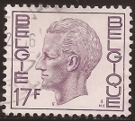 Stamps : Europe : Belgium :  Rey Balduino  1975 17 francos