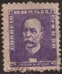 Sellos del Mundo : America : Brasil : Joaquim Murtinho  1954  0,50 cruzeiros