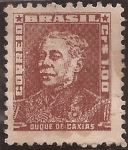 Stamps : America : Brazil :  Duque de Caxias  1954  1 cruzeiro