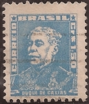 Stamps : America : Brazil :  Duque de Caxias  1954  1,50 cruzeiros