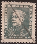 Stamps : America : Brazil :  Duque de Caxias  1956  2 cruzeiros