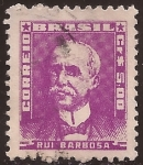 Stamps : America : Brazil :  Rui Barbosa  1956 5 cruzeiros