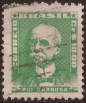 Stamps Brazil -  Rui Barbosa  1956 10 cruzeiros