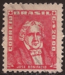 Stamps Brazil -  José Bonifacio de Andrada e Silva  1959 20 cruzeiros