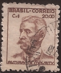 Stamps Brazil -  Almirante Joaquim Antonio Cordovil Maurity   1946  20 cruzeiros