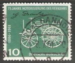 Stamps Germany -  75 años motorización de tráfico