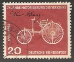 Sellos de Europa - Alemania -  75 años motorización de tráfico