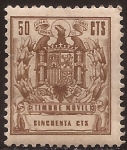 Stamps : Europe : Spain :  Timbre Móvil  1962 50 céntimos
