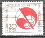 Stamps Germany -  15 años de la revista Problemas de la Paz y el Socialismo, DDR.
