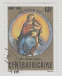 Stamps Africa - Central African Republic -  Pinturas Rafael