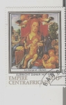 Stamps Africa - Central African Republic -  Albrecht Dürer Pintor 1-4