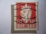 Stamps Norway -  Escudo de Armas - Off.Sak.
