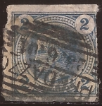 Stamps Austria -  Mercurio  1901  2 heller
