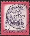 Stamps : Europe : Austria :  Cabaña Lindauer en el Rätikon, Vorarlberg  1975  6 chelines