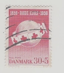 Sellos de Europa - Dinamarca -  1959 Red Cross