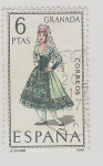 Stamps Spain -  Trajes