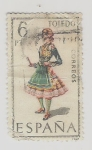 Stamps Spain -  Trajes