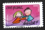 Stamps : Europe : France :  Los Mejores Deseos