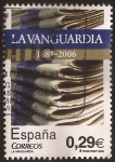 Stamps Spain -  Diarios Centenarios. La Vanguardia  2006 0,29 €