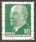 Stamps Germany -  Walter Ubricht