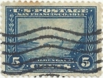 Stamps America - United States -  EXPOSICIÓN DE SAN FRANCISCO Y OBERTURA CANAL DE PANAMÁ. GOLDEN GATE. YVERT US 197