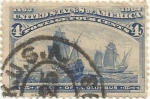 Stamps United States -  IV CENTENARIO DESCUBRIMIENTO DE AMÉRICA. LA FLOTA DE COLÓN. YVERT US 84