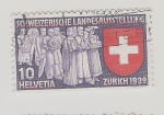 Sellos de Europa - Suiza -  1939 National Philatelic Exhibition - German Inscription