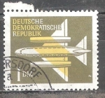 Sellos de Europa - Alemania -  Correo aéreo - por vía aérea,avión (DDR).