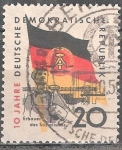 Stamps Germany -  X.años DDR, constructores del socialismo.