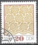 Stamps Germany -  Plauen patrones de encaje-DDR.