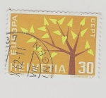 Sellos de Europa - Suiza -  1962 Eurostamps