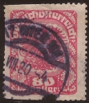 Stamps Europe - Austria -  Escudo de armas  1920  80 heller