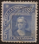 Stamps Chile -  Cristobal Colon 1905 5 centavos