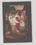 Sellos de Europa - Rusia -  Fedoskino Folk Paintings