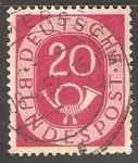 Sellos de Europa - Alemania -  Cuerno Postal