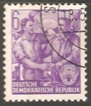 Stamps Germany -  Plan quinquenal - Oficios
