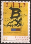 Stamps Spain -  Centenari F.C. Barcelona  1999 35 pta