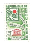 Sellos de Africa - Guinea -   1966 The 10 Year Plan of the UNESCO International Water Management