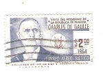 Stamps Mexico -  Chales de Gaulle
