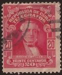 Sellos de America - Cuba -  Narcisco Lopez  1910 20 centavos