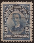 Stamps Cuba -  Ignacio Agramonte  1911  5 centavos