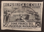 Sellos de America - Cuba -  Zona franca del puerto de Matanzas  1936 50 centavos