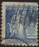 Stamps : America : Cuba :  Pro Hospital Infantil. Consejo Nacional de Tuberculosis  1940 1 centavo