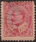 Stamps Canada -  Rey Eduardo VII  1903 2 centavos