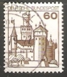 Stamps Germany -  Castillo Marksburg