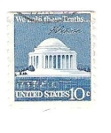 Sellos de America - Estados Unidos -  Monumento a Jefferson 1973