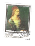 Stamps Africa - Central African Republic -  Albrecht Dürer 3-4