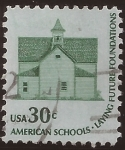 Stamps United States -  Escuela Nª 2 Devils Lake, Dakota del Norte  1979 30 centavos