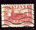Stamps Spain -  Castillo de Javier